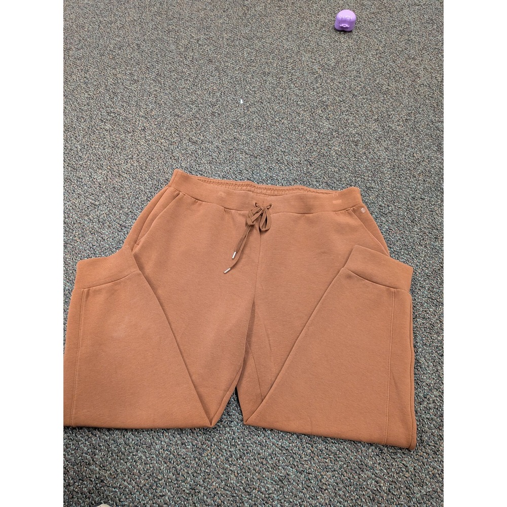 CALIA Womens XXL Terracotta Brown Modal Jogger Sweatpants Drawstring Pockets